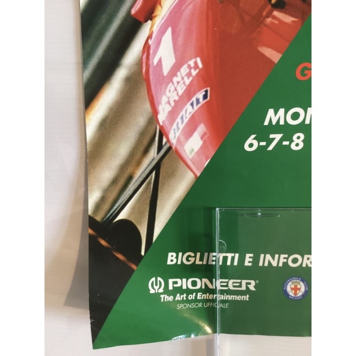 Formula 1 1996 Monza vintage original Japanese Poster 3