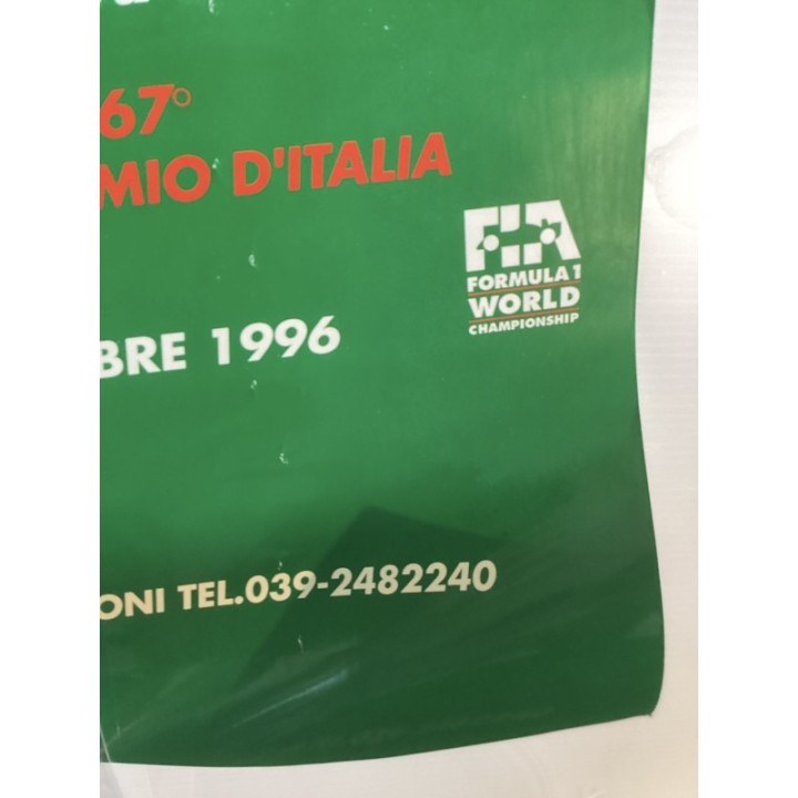 Formula 1 1996 Monza vintage original Japanese Poster