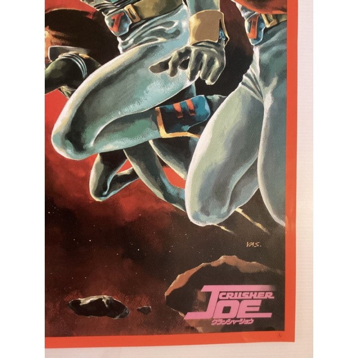 Crusher Joe Advance-style A vintage original Japanese Poster 4