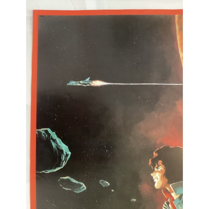 Crusher Joe Advance-style A vintage original Japanese Poster