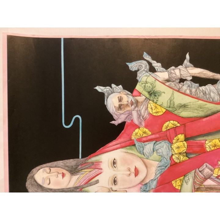 It Was a Faint Dream (Asaki Yumemishi) vintage original Japanese Poster