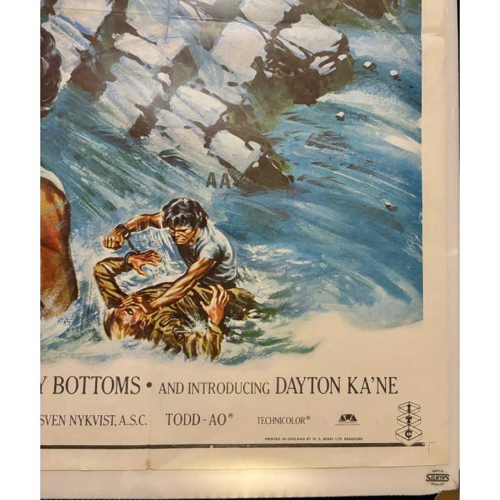 Hurricane vintage original UK Quad Poster 3