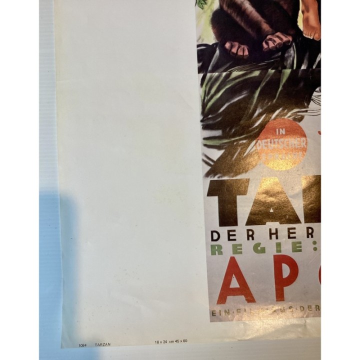 Tarzan at Apollo Germany vintage original German Poster 2