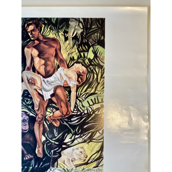 Tarzan at Apollo Germany vintage original German Poster 4