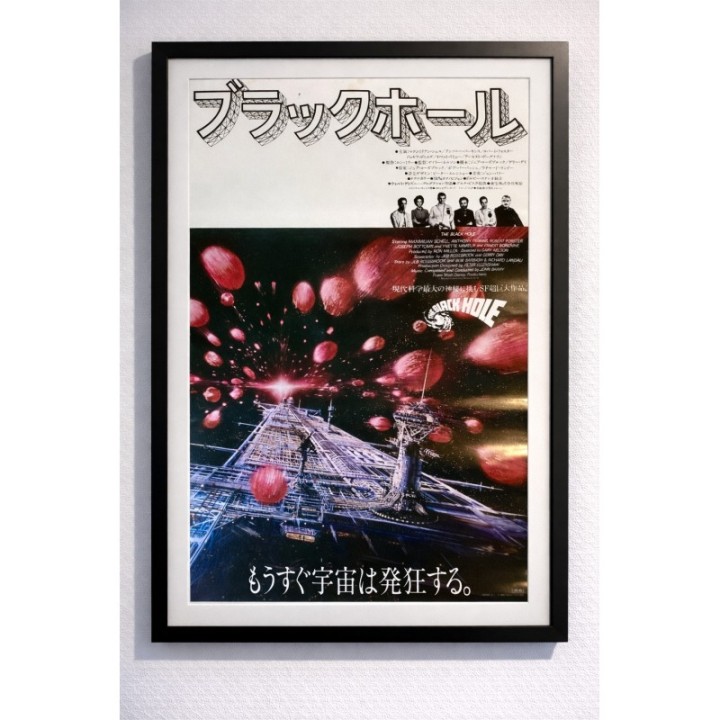 The Black Hole vintage original Japanese Poster