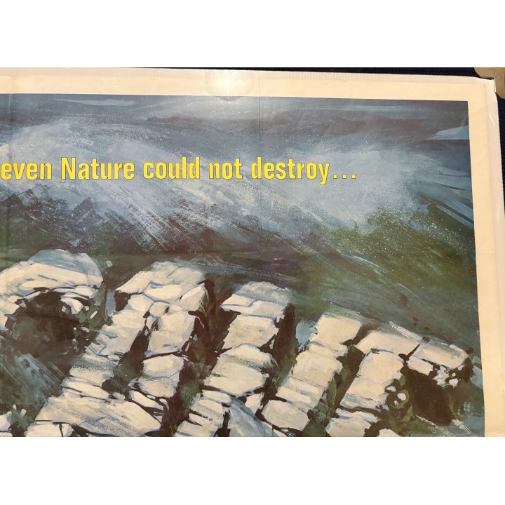 Hurricane vintage original UK Quad Poster 4