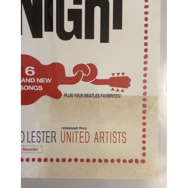 The Beatles - A Hard Day's Night original Poster 4